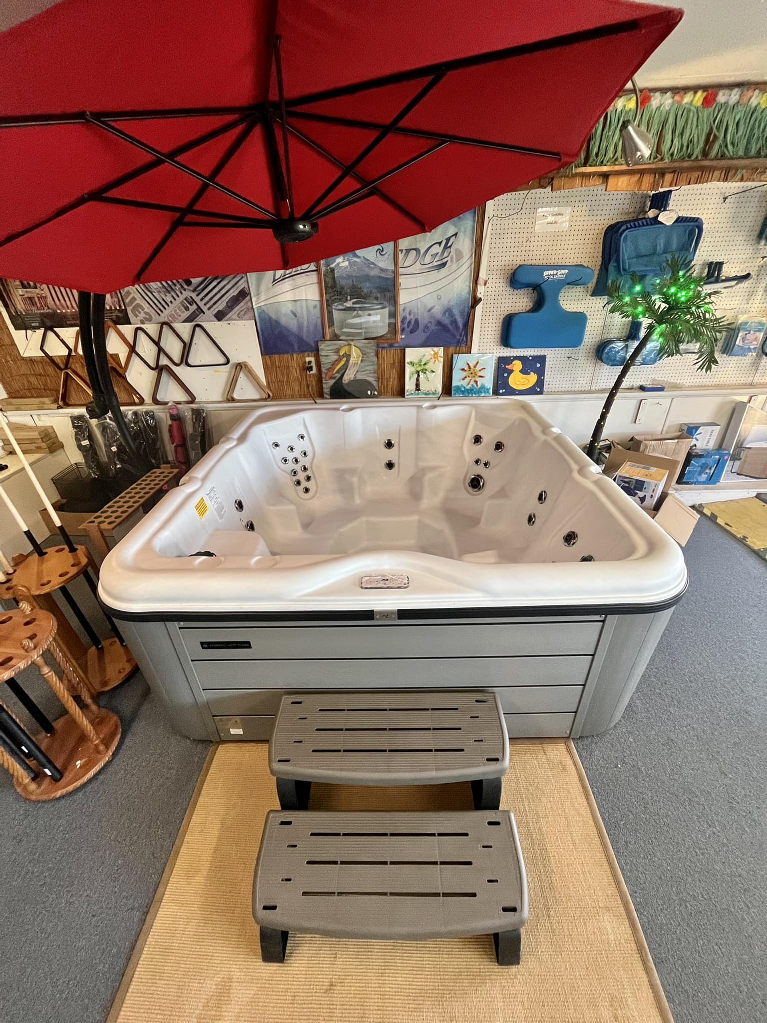 Professional pool maintenance service